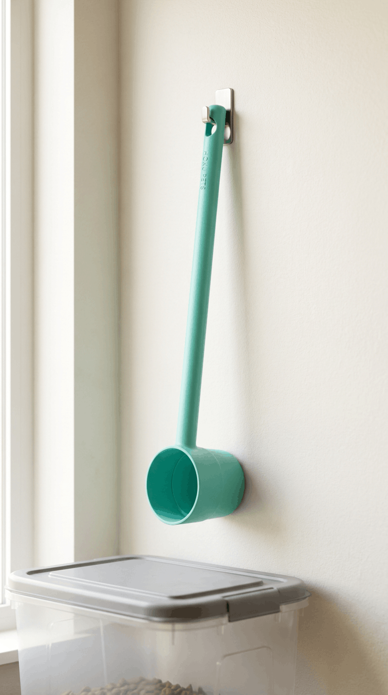 Long Handle Dog Food Scoop